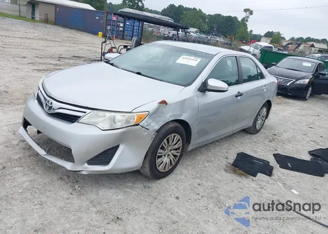 2012 Toyota Camry Le из США, поврежденный, VIN 4T1BF1FK5CU035535